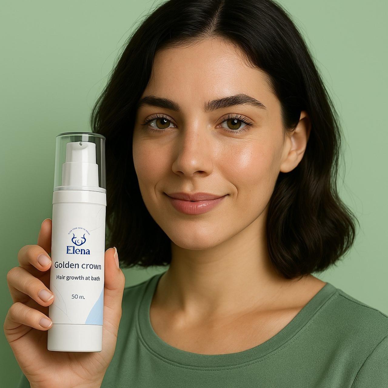 زيت جولدن كراون لإنبات الشعر علاج تساقط الشعر وتقوية البصيلات بزيوت نباتية