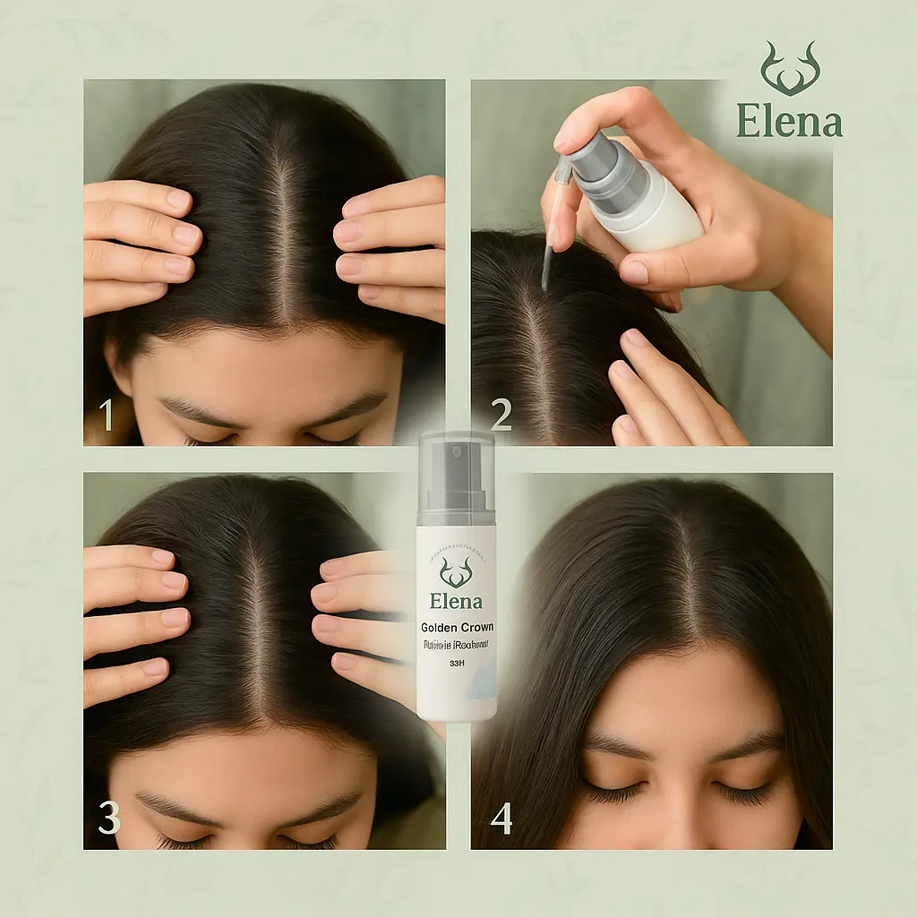 how-to-use-golden-crown-hair-oil-on-scalp-steps-elena-cosmetics.webp