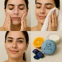 elena-blue-soap-application-steps-glow-effect-natural-cleansing.webp