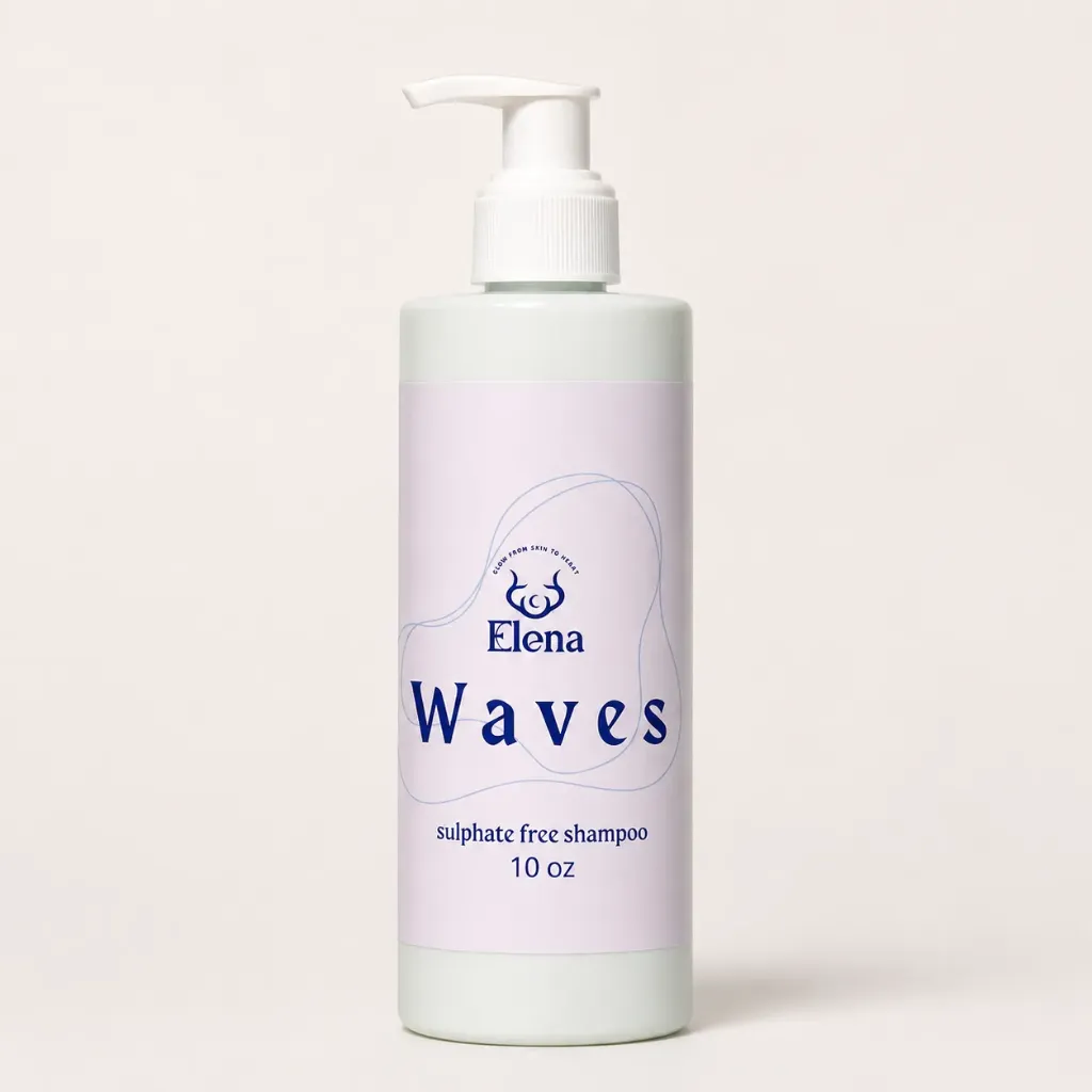 Waves Shampoo for Gentle Cleansing & Moisture Balance