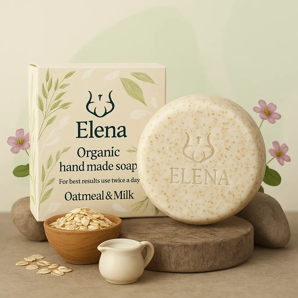 Oat & Goat Milk Soap for Combination Skin & Gentle Acne Care