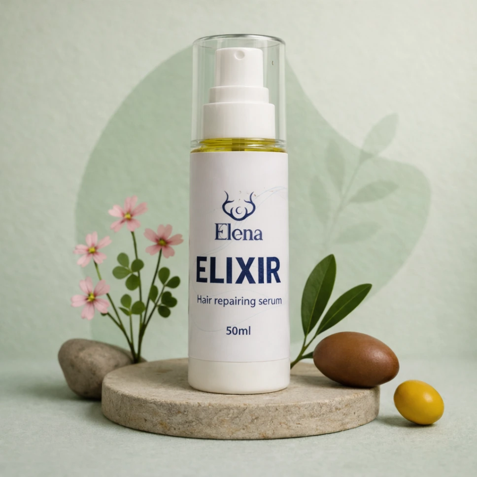 Elixir Hair Repairing Serum for Damaged Hair & Split Ends