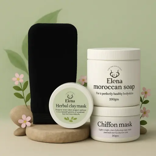 [1] Royal Bridal Hammam Set for Treating Keratosis Pilaris, Dark Spots & Skin Texture