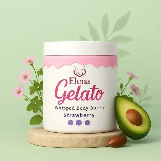 Gelato Whipped Body Butter for Deep Hydration & Dry Skin Relief